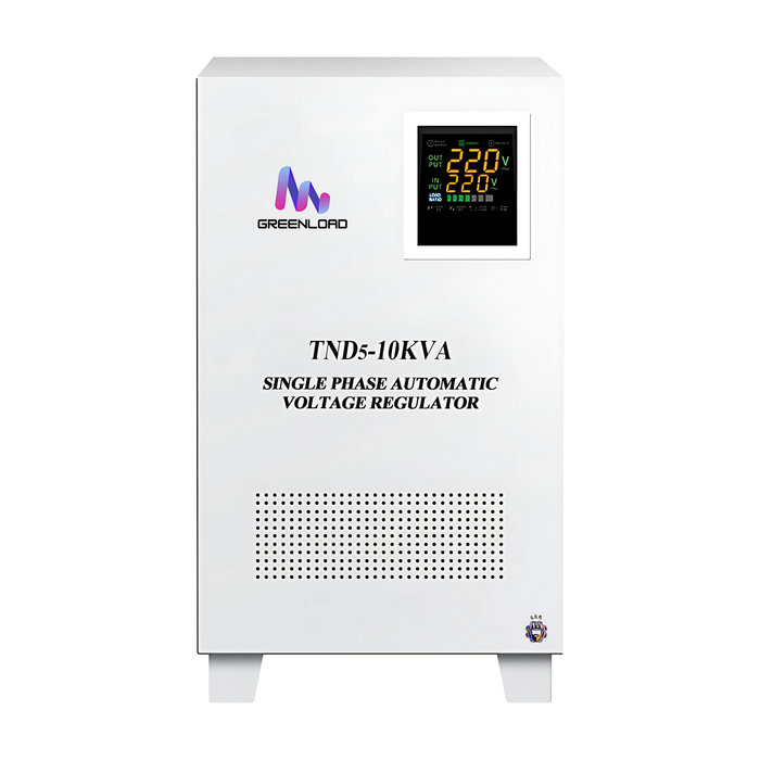 Stabilizator de Tensiune Automat TND-10KVA | 10kVA, Servo Motor, Afișaj Digital, 220V