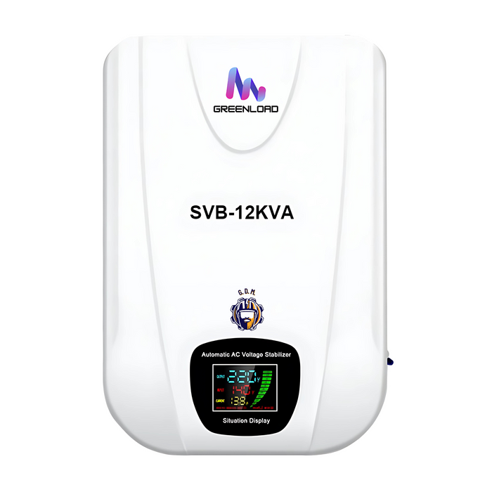 Stabilizator de Tensiune Automat SVB-12000VA | 12kVA, Servo Motor, Afișaj Digital, 220V