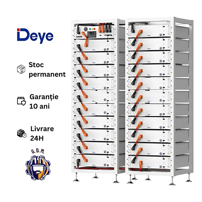 Sistem Stocare Deye BOS-A HV 53.8Kwh IP20