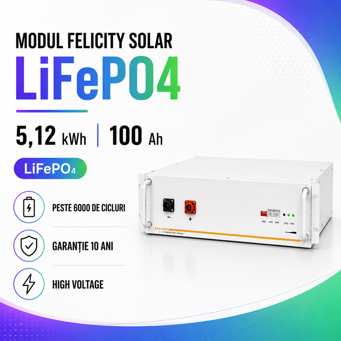 GreenLoad LifePO4 Battery Pack 51.2v100Ah 5.12kwh