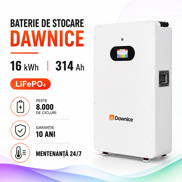 Dawnice Powerfly 6.0 51.2V 314Ah 16kWh Wall Mounted Battery