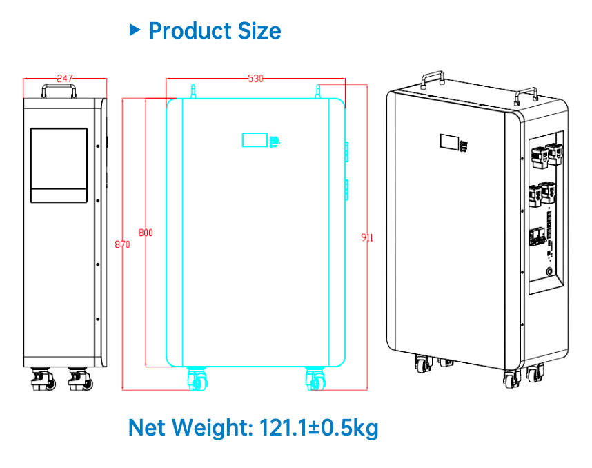 Greenload Floor-mounted POWER PLUS G15 LFP 15.36kWh