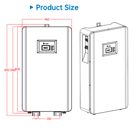 Greenload Wall-mounted POWER PRO G10 LFP10.24kWh