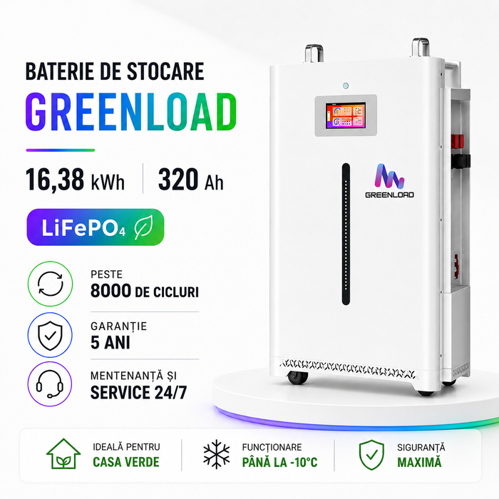 Baterie Greenload LiFePO4 Lithium Battery 16kWh 320A